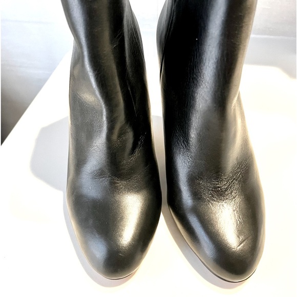 SAM EDELMAN black leather bootie ❤️ - Picture 1 of 7
